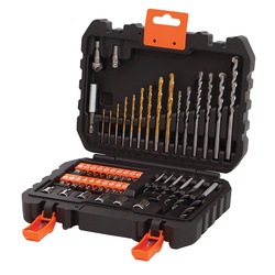 Black and Decker - 50tlg Bit und Bohrerset - A7188