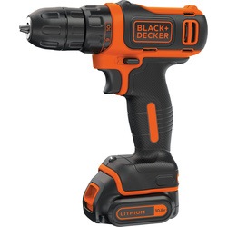 Black and Decker - TrapanoAvvitatore 108V Litio con doppia batteria in valigetta - BDCDD12K1B