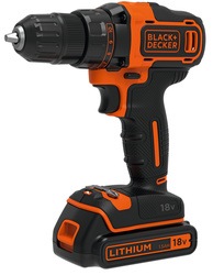 Black and Decker - 18V 2Gang AkkuBohrschrauber  400mA Ladegert  Koffer  1 Akku - BDCDD186K