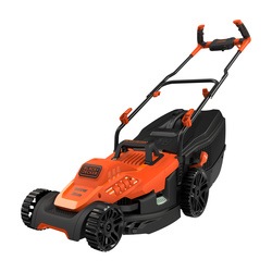 BLACK+DECKER - 38cm 1600W Mower with Ergonomic Handle Design - BEMW471BH