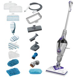 Black and Decker - 1600W 2in1 SteamMop with Delta Head SteaMitt and 17 accessories - BHSM1615DSM