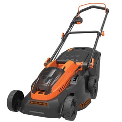 Black And Decker - 38cm 36V Lithiumion Cordless Lawn Mower with two batteries - CLM3825L2