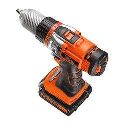 Black and Decker - TrapanoAvvitatore 144V Litio a 2 velocit meccaniche in valigetta - EGBHP146K