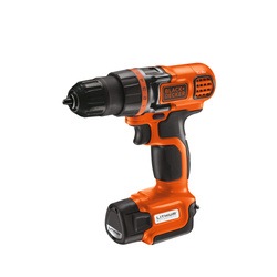 Black and Decker - 108V Ultra Kompakt LithiumIonen AkkuBohrschrauber - EGBL108K