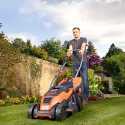 Black And Decker - 1400W 34cm Electric Lawnmower - EMAX34S