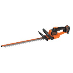 Black and Decker - 50CM 18V Lithiumion POWERCOMMAND Hedge Trimmer with smart tech - GTC18502PST