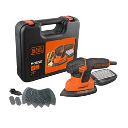 Black and Decker - 120W CompactMouse Schleifer im Koffer - KA2500K