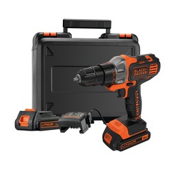 BLACK+DECKER - Outil multifonction Multievo 18V avec tte de perceusevisseuse  2 batteries - MT218KB