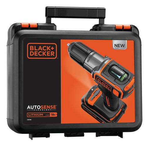 Black and Decker - 18V Autosense AkkuBohrschrauber - ASD18K