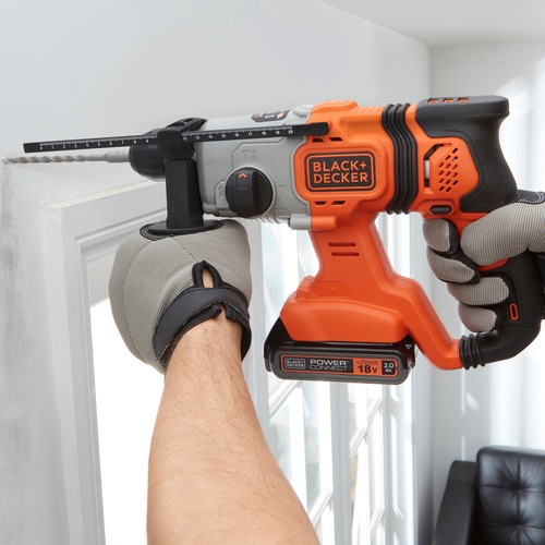 Black and Decker - 18V SDSplus AkkuKombihammer OHNE Akku und Ladegert - BCD900B