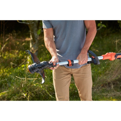 Black and Decker - 36V25Ah POWERCOMMAND 33cm AkkuRasentrimmer - BCSTE636L1