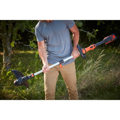 Black and Decker - 36V25Ah POWERCOMMAND 33cm AkkuRasentrimmer - BCSTE636L1