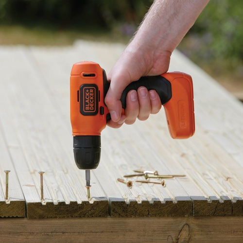 Black and Decker - DE 72V Liion drill driver in kitbox - BDCD8K