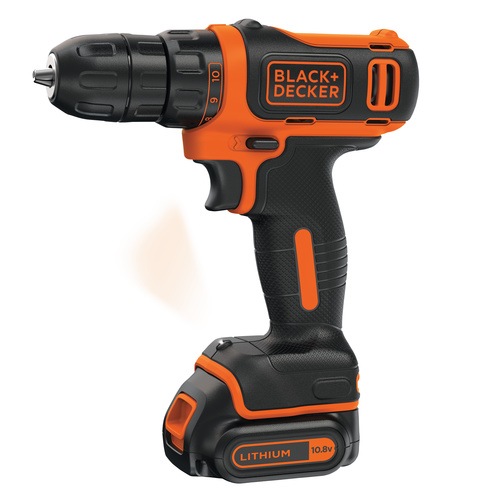 Black and Decker - 108V Ultrakompakt LiIon Bohrschrauber - BDCDD12K