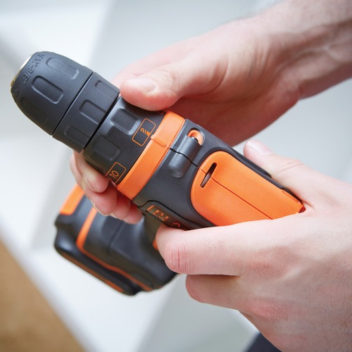 Black and Decker - 108V Ultrakompakt LiIon Bohrschrauber - BDCDD12K