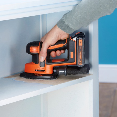 Black and Decker - 18V Mouse AkkuDreieckschleifer - BDCDS18