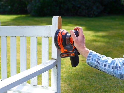 Black and Decker - 18V AkkuExzenterschleifer ohne Akku und Ladegert - BDCROS18N