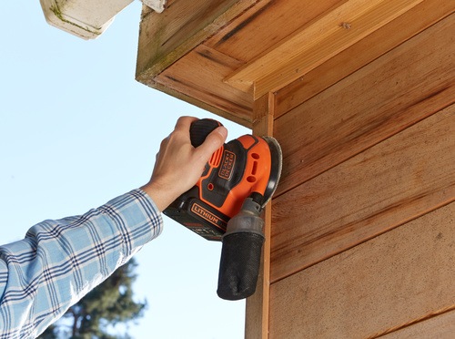 Black and Decker - 18V AkkuExzenterschleifer ohne Akku und Ladegert - BDCROS18N