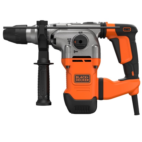 Black and Decker - 1250W SDSPlus Bohr und Meielhammer mit Koffer - BEHS03K