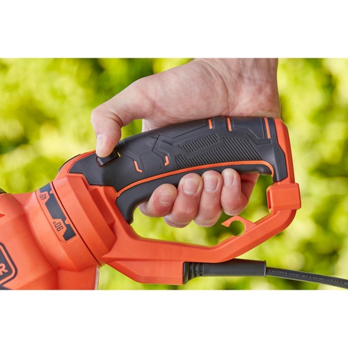 Black and Decker - 650W  60cm ElektroHeckenschere mit Drehgriff - BEHTS551