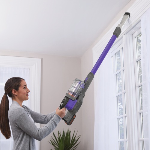 Black and Decker - 18V20Ah 4in1 Pet AkkuStielsauger POWERSERIES Extreme - BHFEV182CP