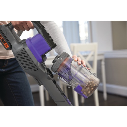 Black and Decker - 18V20Ah 4in1 Pet AkkuStielsauger POWERSERIES Extreme - BHFEV182CP