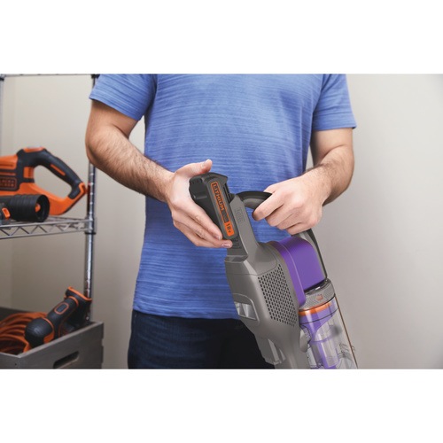 Black and Decker - 18V20Ah 4in1 Pet AkkuStielsauger POWERSERIES Extreme - BHFEV182CP