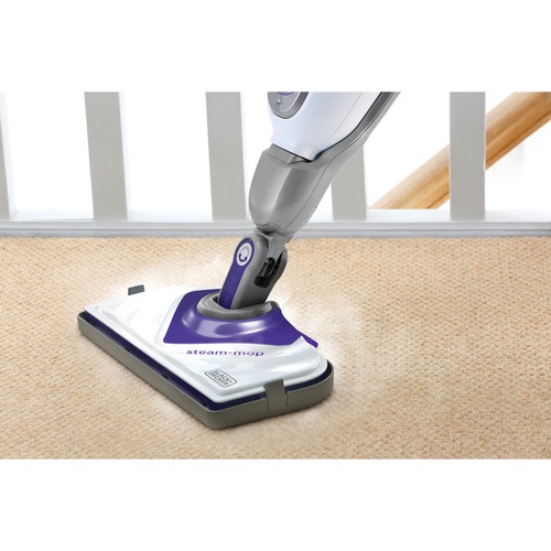 Black and Decker - 1600W 2in1 Dampfbesen mit Handdampfgert - BHSM1615DSM