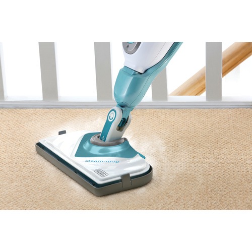 Black and Decker - 1600W 2in1 Dampfbesen mit Handdampfgert - BHSM166DSM