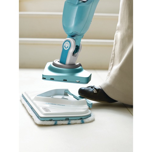 Black and Decker - 1600W 2in1 Dampfbesen mit Handdampfgert - BHSM166DSM