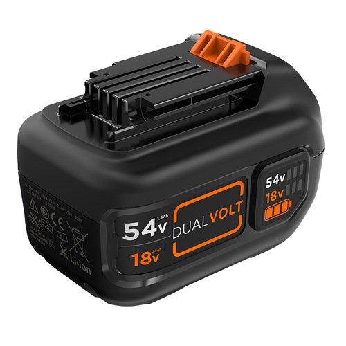 54V / 1,5 Ah DUALVOLT Akku BL1554 BLACK+DECKER