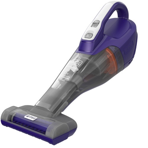 12V 1.5Ah Lithium-ion Cordless Pet dustbuster® Hand Vacuum - DVB315JP |  BLACK+DECKER