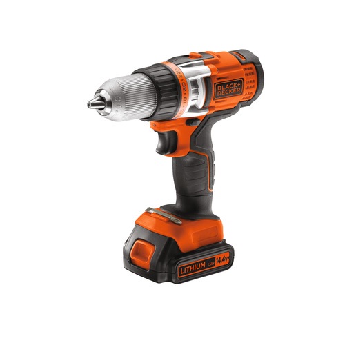 Black and Decker - 144V High Performance LiIonen 2Gang AkkuBohrschrauber - EGBHP146K