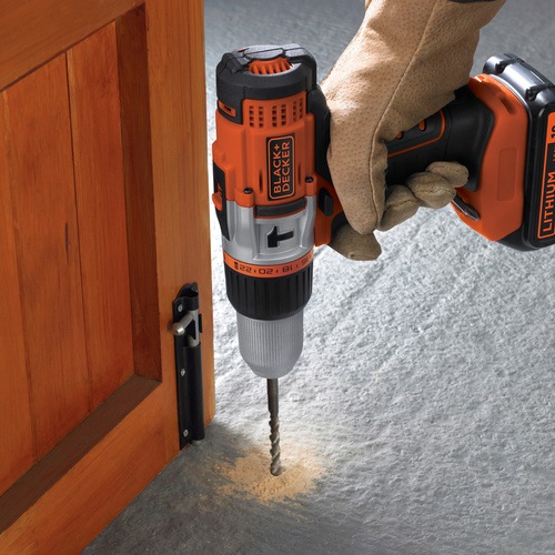Black and Decker - 18V High Performance LiIonen 2Gang AkkuSchlagbohrschrauber - EGBHP188K