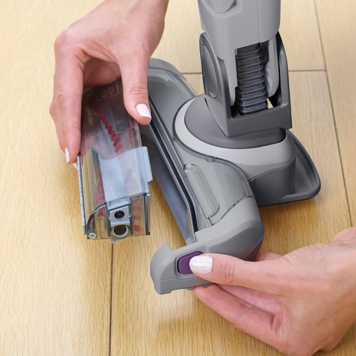 Black and Decker - 36Wh LithiumSmart Tech AkkuHandsauger mit Bodenverlngerung - FEJ520JFS
