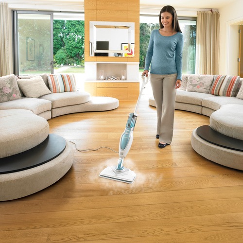 Black and Decker - 1600W Steam Mop Deluxe - FSM1630