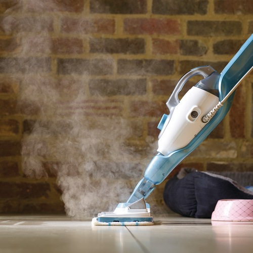 Black and Decker - 1300W 11in1 Dampfbesen mit SteaMitt und extra Dampf - FSMH13101SM