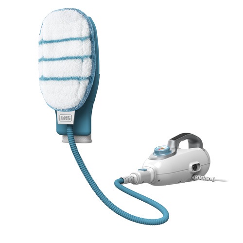 Black and Decker - 1300W 15in1 Dampfbesen mit Dampfhandschuh SteaMitt - FSMH13151SM