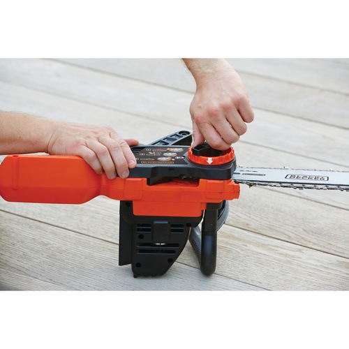 Black and Decker - AkkuKettensge 18V 25cm Schwertlnge mit 20Ah LiIon Akku  Ladegert - GKC1825L20