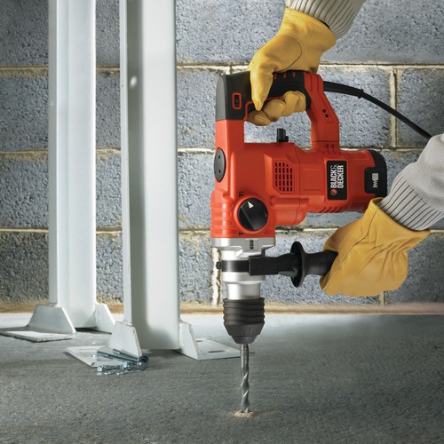 Black and Decker - 1250W 35 Joule Pneumatischer Bohrhammer - KD1250K