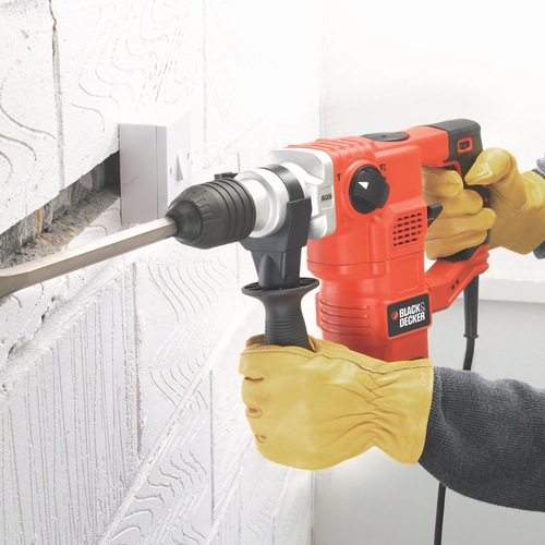 Black and Decker - 1250W 35 Joule Pneumatischer Bohrhammer - KD1250K