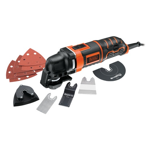 Black and Decker - 300W Multifunktionswerkzeug mit SuperLokTM SchnellspannSystem - MT300KA