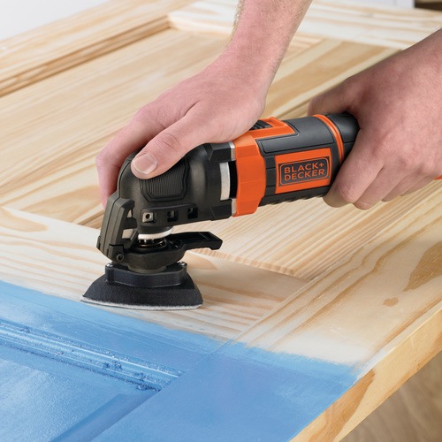Black and Decker - 300W Multifunktionswerkzeug mit SuperLokTM SchnellspannSystem - MT300KA
