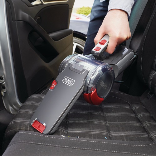 Black and Decker - AutoHandstaubsauger Pivot mit 12V Anschluss und Zubehr - PV1200AV