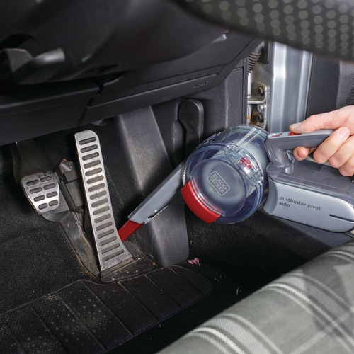 Black and Decker - AutoHandstaubsauger Pivot mit 12V Anschluss und Zubehr - PV1200AV