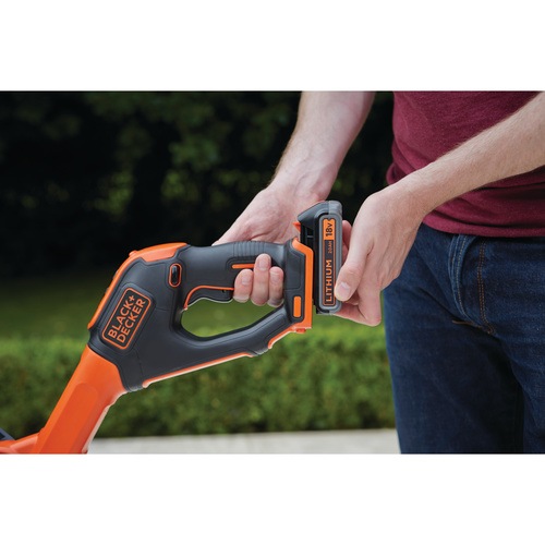 Black and Decker - 18V POWERCOMMAND Easy Feed 28cm AkkuRasentrimmer - STC1820EPC